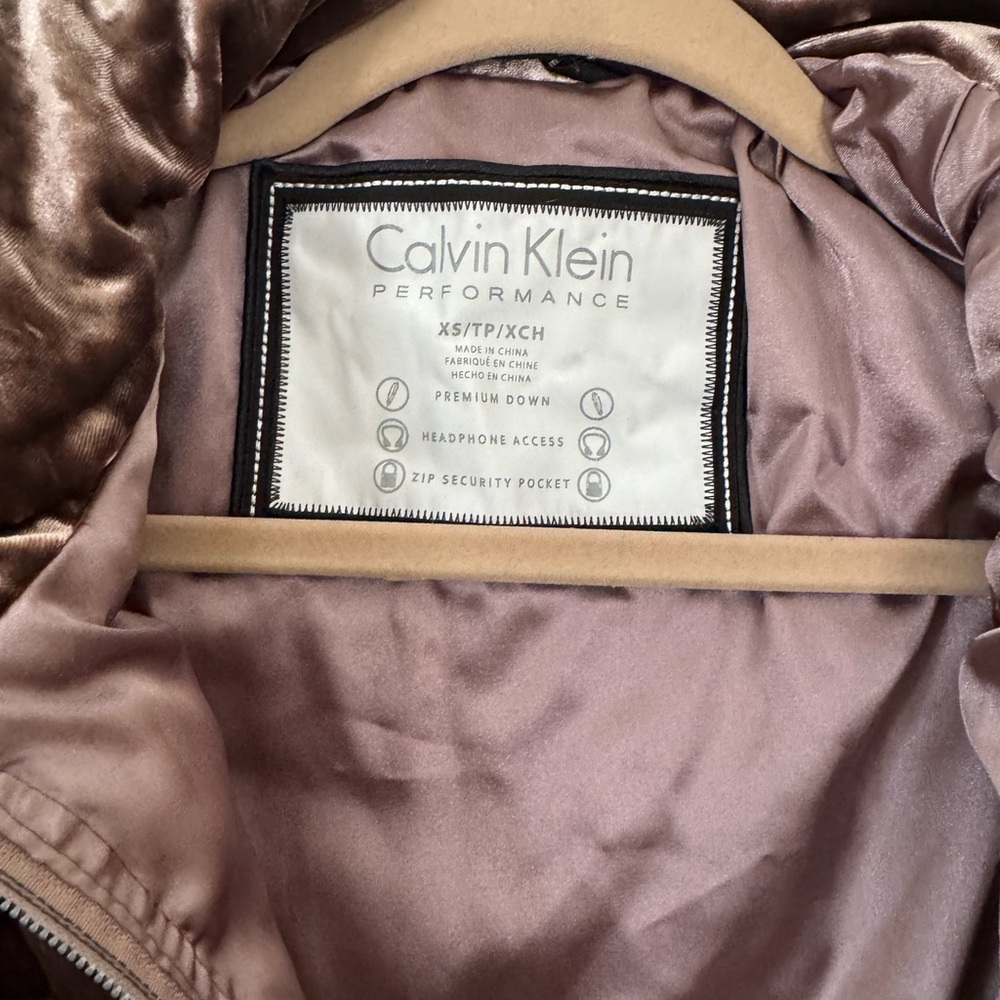 Calvin Klein Performance Velvet Jacket - Picture 4 of 9